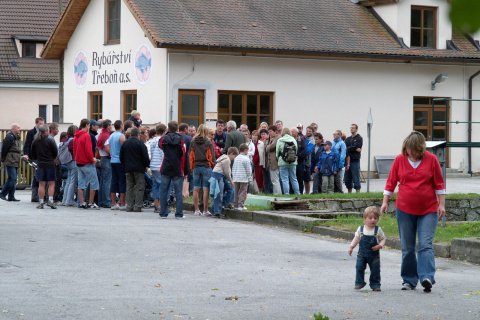 Exkurze na sádkách v Třeboni.